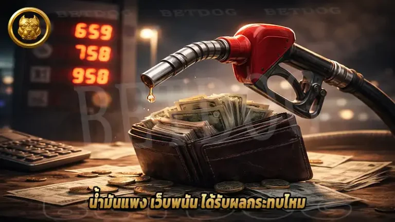 น้ำมันแพง เว็บพนัน ได้รับผลกระทบไหม