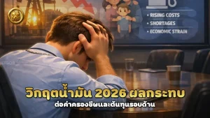 วิกฤตน้ำมัน 2026 ผลกระทบ