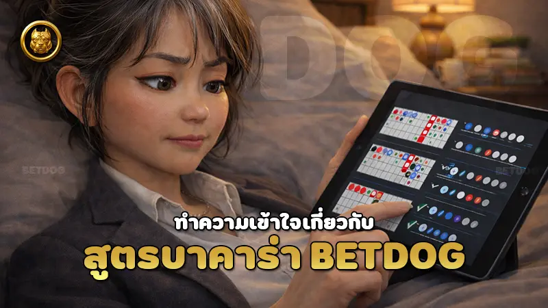 สูตรบาคาร่า betdog