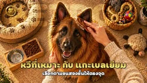 หวีที่เหมาะ กับ แกะเบลเยียม