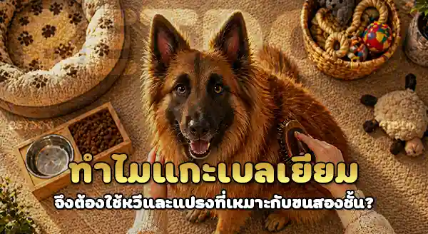 หวีที่เหมาะ กับ แกะเบลเยียม