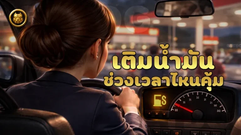 เติมน้ำมัน ช่วงเวลาไหนคุ้ม
