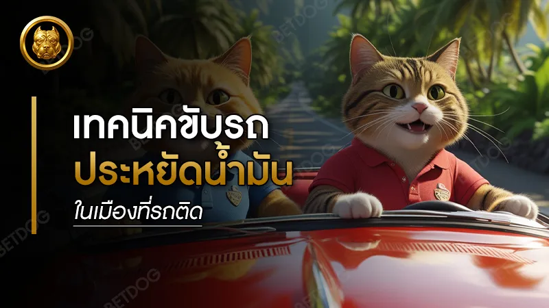 เทคนิค ขับรถให้ประหยัดน้ำมัน ในเมืองที่รถติด