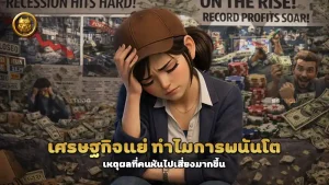 เศรษฐกิจแย่ ทำไมการพนันโต