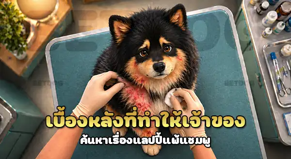 แลปปี้ แพ้แชมพู อาบน้ำ