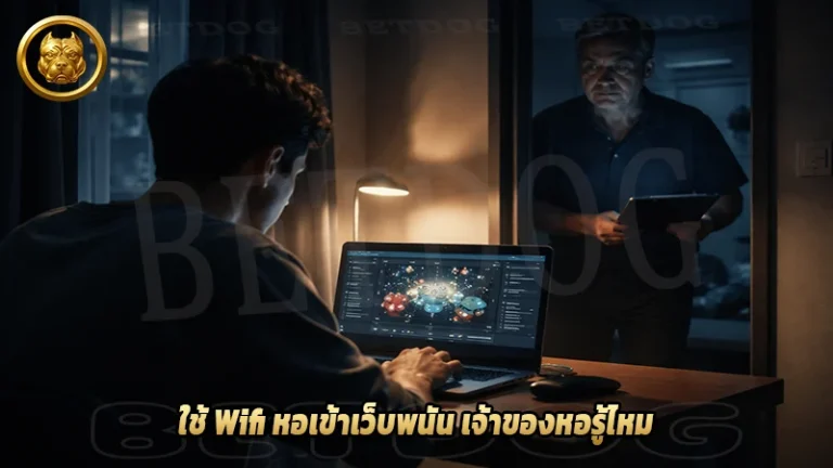ใช้ Wifi หอเข้าเว็บพนัน เจ้าของหอรู้ไหม