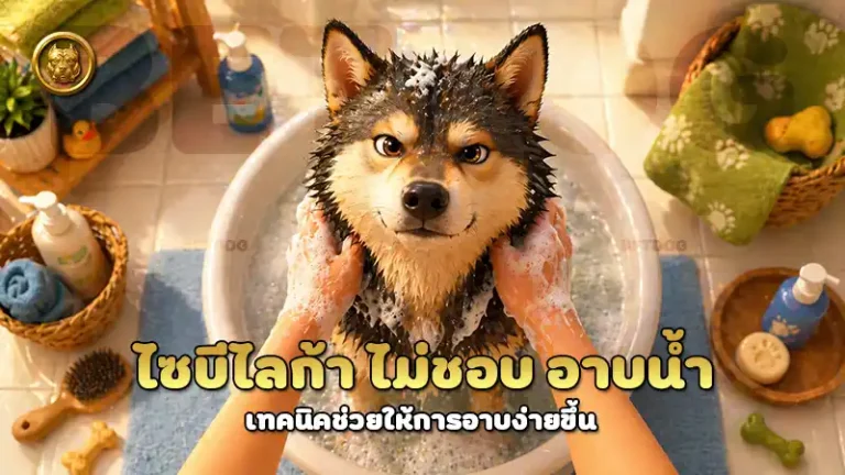 ไซบีไลก้า ไม่ชอบ อาบน้ำ