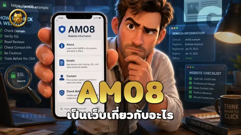 AM08 เป็นเว็บเกี่ยวกับอะไร