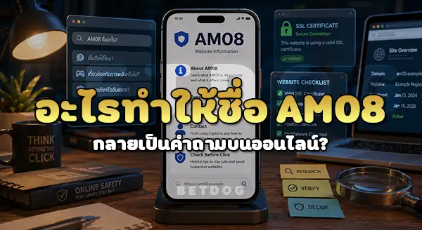 AM08 เป็นเว็บเกี่ยวกับอะไร