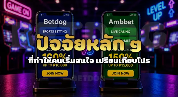 betdog vs ambbet โปรโมชั่น