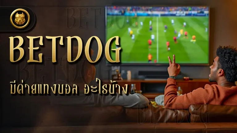 betdog มีค่ายแทงบอล อะไรบ้าง