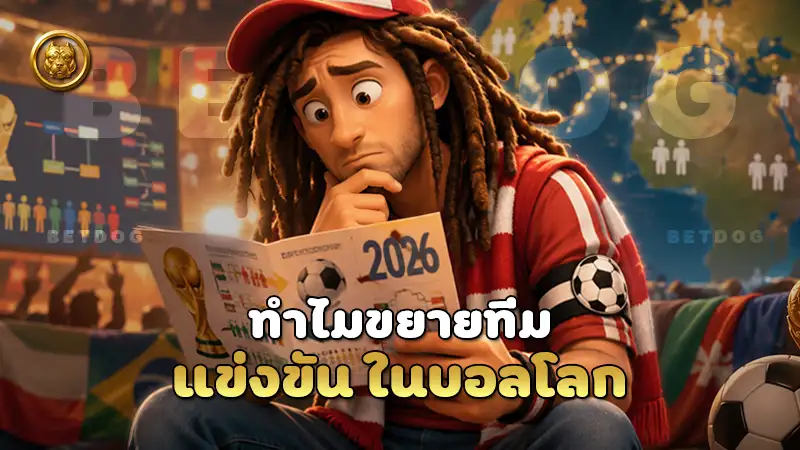 ทำไมขยายทีม แข่งขัน ในบอลโลก