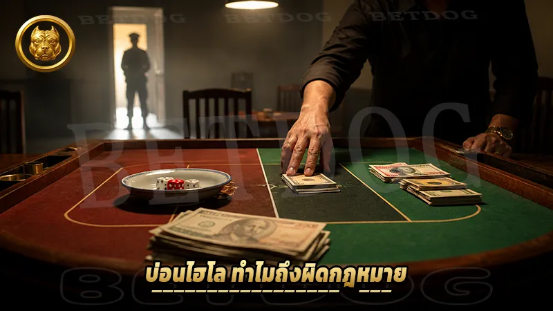 บ่อนไฮโล ทำไมถึงผิดกฎหมาย