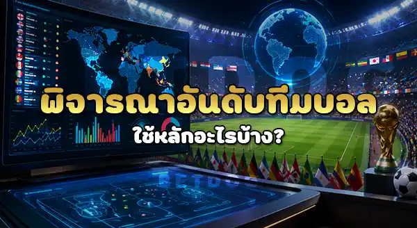 พิจารณาอันดับ ทีมบอล จากอะไร