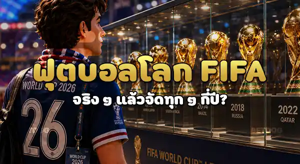 ฟุตบอลโลก FIFA จัดทุก ๆ กี่ปี