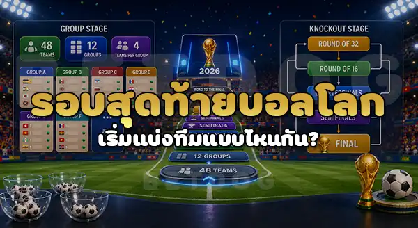 รอบสุดท้าย บอลโลก แบ่งยังไง