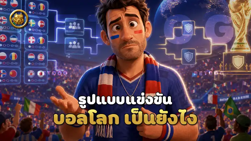 รูปแบบแข่งขัน บอลโลก เป็นยังไง