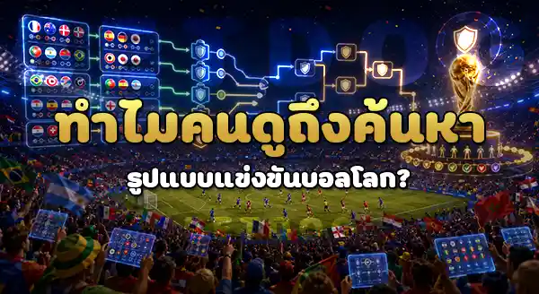 รูปแบบแข่งขัน บอลโลก เป็นยังไง