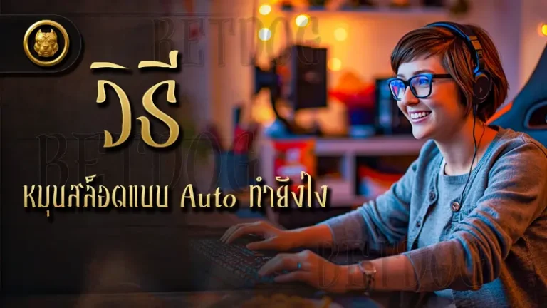 วิธีหมุนสล็อตแบบ Auto ทำยังไง