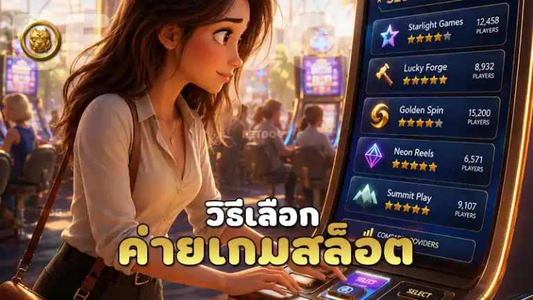 วิธีเลือก ค่ายเกมสล็อต