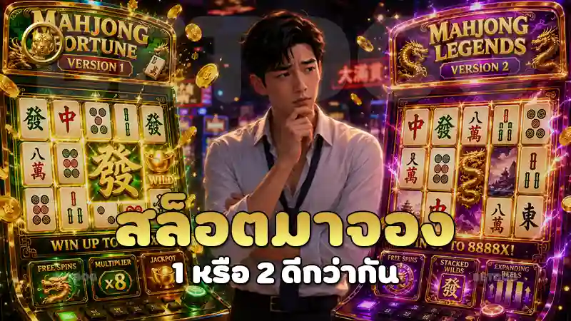 สล็อตมาจอง 1 หรือ 2 ดีกว่ากัน