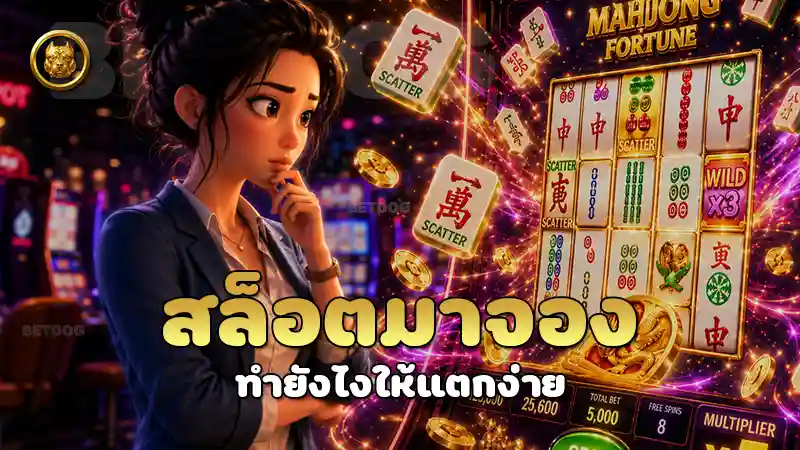 สล็อตมาจอง ทำยังไงให้แตกง่าย