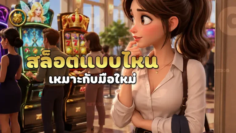 สล็อตแบบไหน เหมาะกับมือใหม่