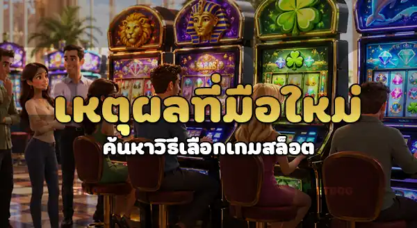 สล็อตแบบไหน เหมาะกับมือใหม่