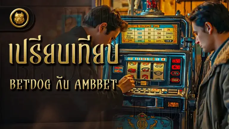 เปรียบเทียบ betdog กับ ambbet