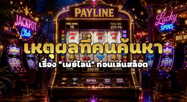 เส้นเดิมพัน Payline คืออะไร