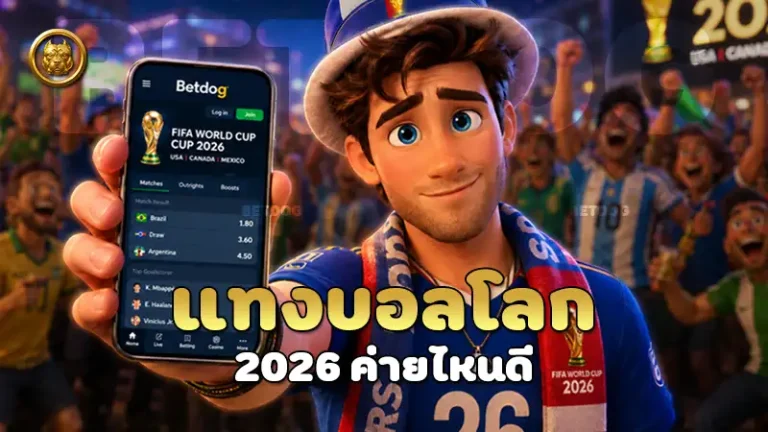 แทงบอลโลก 2026 ค่ายไหนดี