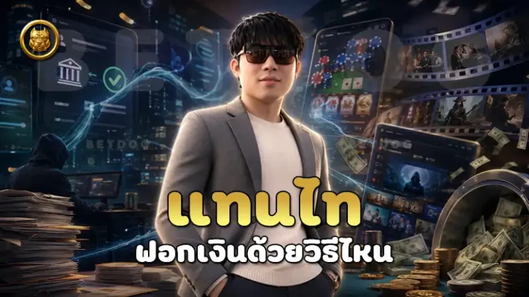 แทนไท ฟอกเงินด้วยวิธีไหน