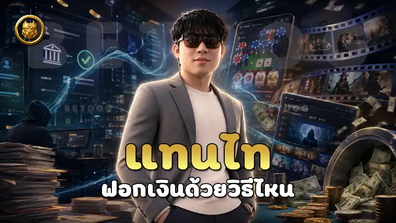 แทนไท ฟอกเงินด้วยวิธีไหน