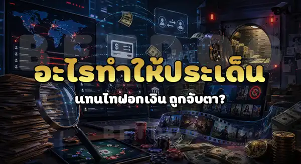 แทนไท ฟอกเงินด้วยวิธีไหน