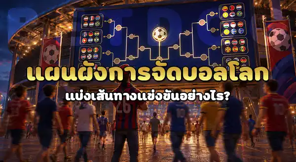 แผนผังการจัด ฟุตบอลโลก เป็นแบบไหน
