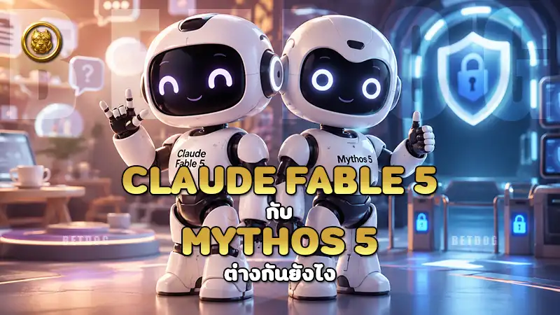เทียบง่าย ๆ Claude Fable 5 กับ Mythos 5 ต่างกันยังไง