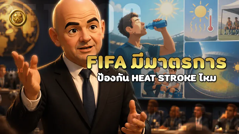 FIFA มีมาตรการป้องกัน Heat Stroke ไหม
