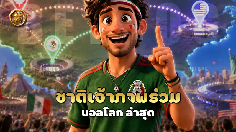 ชาติเจ้าภาพร่วม บอลโลก ล่าสุด