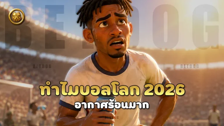 ทำไมบอลโลก 2026 อากาศร้อนมาก