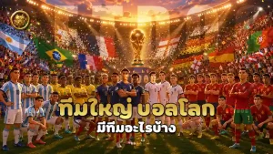 ทีมใหญ่ บอลโลก มีทีมอะไรบ้าง