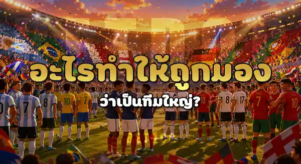 ทีมใหญ่ บอลโลก มีทีมอะไรบ้าง
