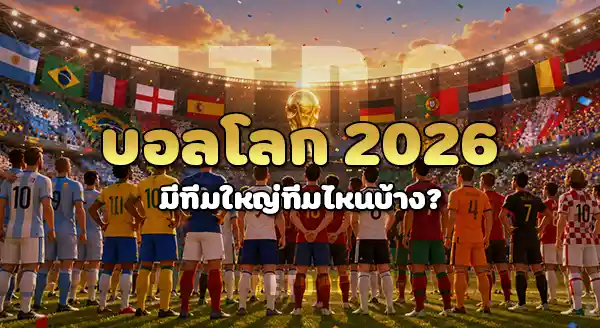 ทีมใหญ่ บอลโลก มีทีมอะไรบ้าง