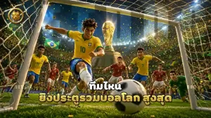 ทีมไหน ยิงประตูรวมบอลโลก สูงสุด