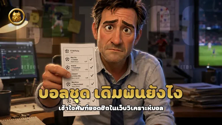 บอลชุด เดิมพันยังไง