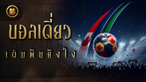 บอลเดี่ยว เดิมพันยังไง