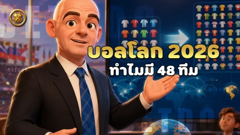 บอลโลก 2026 ทำไมมี 48 ทีม