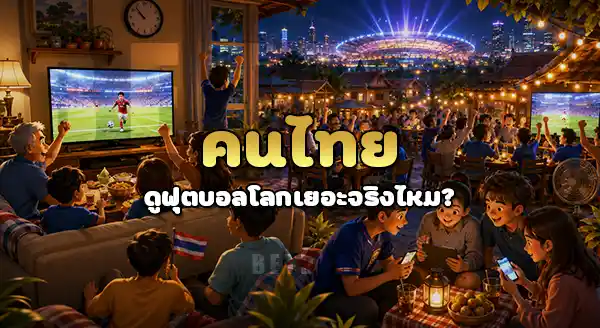 บอลโลก คนไทย ดูเยอะไหม