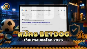 สมัคร betdog เว็บแทงบอลโลก 2026