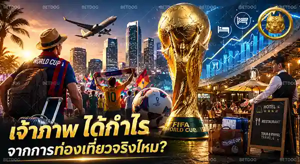 เจ้าภาพ ได้ประโยชน์อะไรจาก บอลโลก