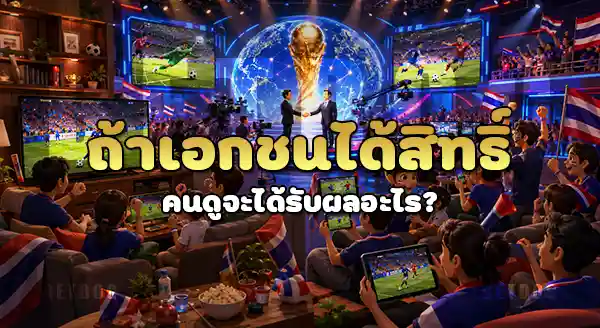 เอกชนซื้อสิทธิ์ ถ่ายทอดสดฟุตบอลโลก หรือยัง
